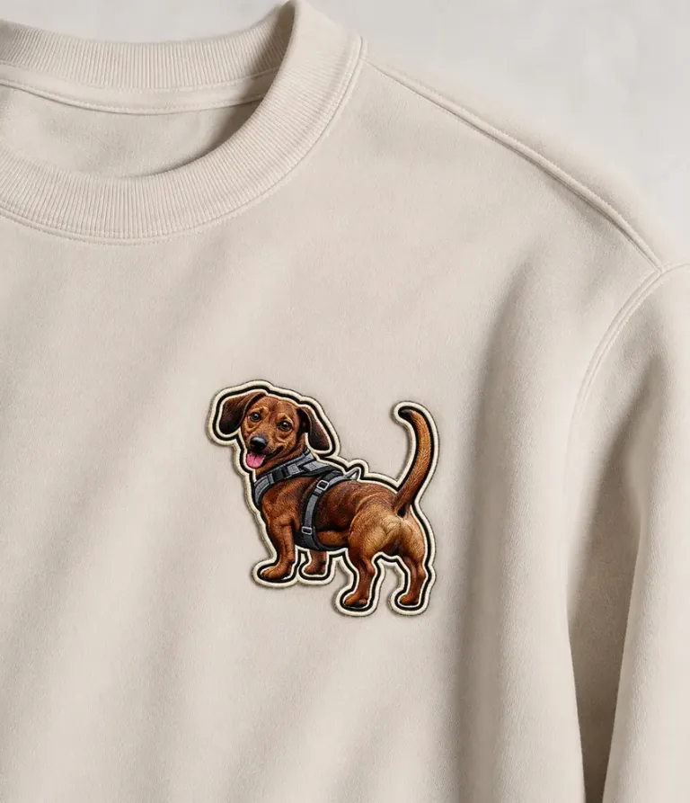 Personalised pet portrait jumper bundle design preview